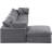 Hinesh Velvet L-Shaped Sectional Reversible-87141409