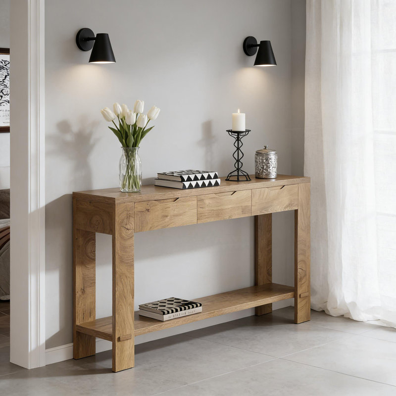 Authentic Console Table,Entryway Table,Display Organizer