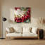 Fruit, canneberge, art mural en métal beige-1645903130