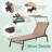 Elrond Outdoor Metal Chaise Lounge