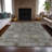 Machine Washable Indoor/Outdoor Xhevrie Pewter Rug-111940041