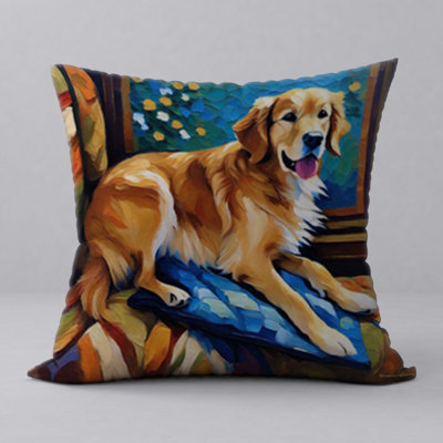  Coussin abstrait réversible Abstract