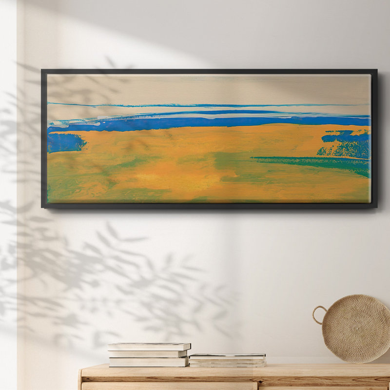 North Fourche II - toile encadrée, 20" H x 50" W