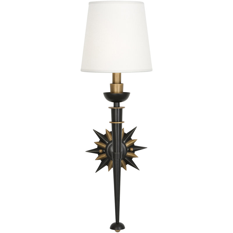 Cosmos 1 - Light Wallchiere, Deep Patina Bronze/Warm Brass