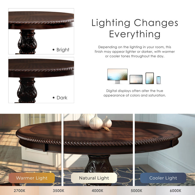 Palmyra Pedestal Dining Table