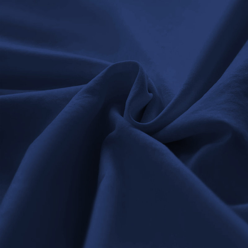 Microfiber Machine Tufted - Set of 2, Navy
