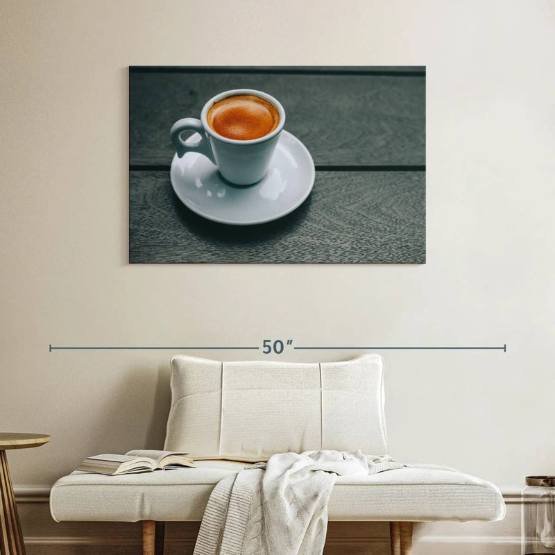 Yarlin Morning Espresso Shot, 26" H x 39" W