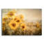 «Fall Sunflowers» par Ashley Bradley, art mural en verre acrylique-969448763