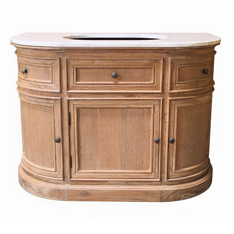 Vasili 1100mm Single Bathroom Vanity with Vessel Ceramic Basin