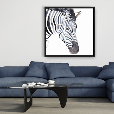 "Zèbre" sur toile