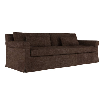 Ludlow Rolled-Arm Skirted Sofa