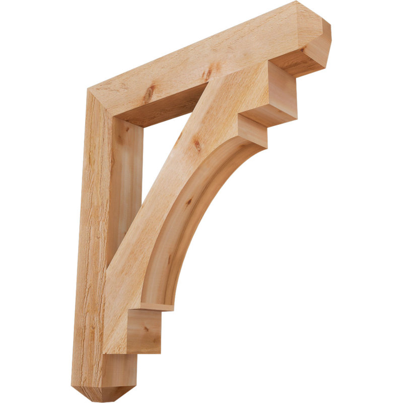 Support pour scie rugueuse, cèdre rouge de l'Ouest l 6 po x P 38 po x H 44 po, Cèdre rouge, H 44 po x l 6 po x P 38 po