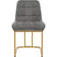 Aunna 49 cm H Velvet Cantilever Chair-11042582-35588226