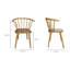 NORMAN DINING CHAIR-SET OF TWO