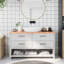 Acilino 140cm Solid Wood Bathroom Vanity Top-1851918587