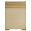 Commode 4 tiroirs Rolle Naturel