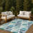 Machine Washable Indoor/Outdoor Chantille ACN2732 Geometric Rug-1419745477-1419745484