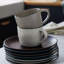 Stacked Organic Stoneware Coffee Mug-573090537