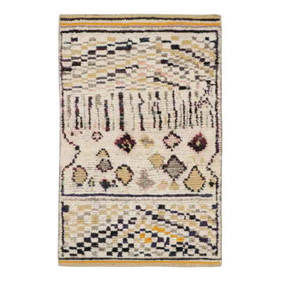One-of-a-Kind Rectangle 2'1" X 3'3" Hand Knotted Area Rug