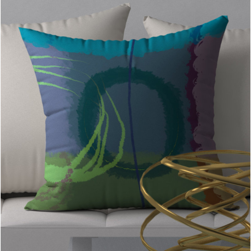 Housse de coussin carrée/insert, H 18 po x l 18 po