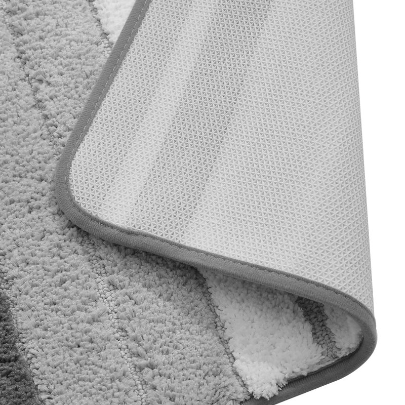 Maric Non-Slip Shower Mat, 80cm x 50cm, Grey