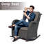 Chaises berçantes d'extérieur en osier Bonia-1209290729-1209290730