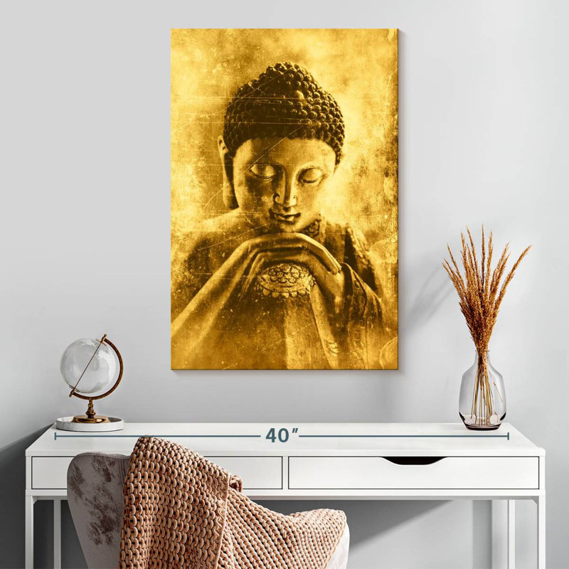 Leisha Textured Buddha, 30" H x 20" W