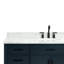 Ensemble de meuble-lavabo simple en bois massif avec plateau en marbre de 1,5 po Tidworth-746393926-779340978