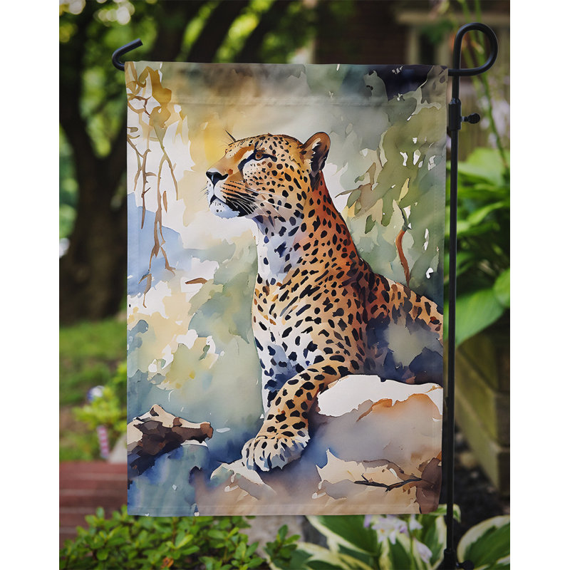 Double Sided 15.5'' H x 11.25'' W Polyester Animal Garden Flag