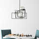 Savon 3 - Light Shaded Geometric Chandelier