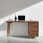 Bureau en bois massif Nordic-110584019