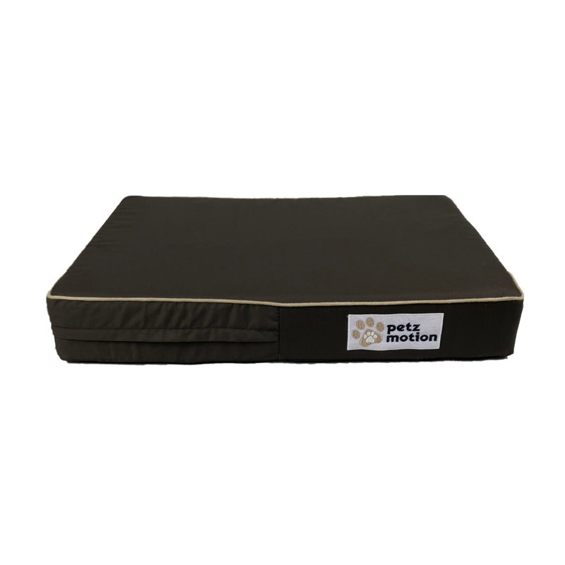 Orthopedic Polyester Pet Bed, Extra Extra Large, Grey
