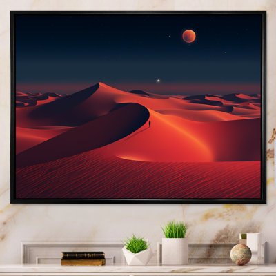 Red Desert Twilight Photo I - Art mural désert