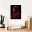 Art mural sur toile Winston Porter «Neon Mona Lisa» par Momart-466566108