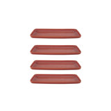 Gemstone Coral Stoneware Platter