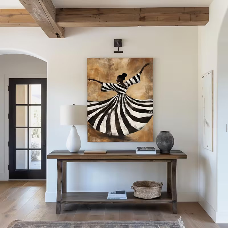 1 Piece Wrapped Canvas Wall Art