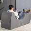 Chaise longue inclinable en mousse Zinus Lotus-49858321