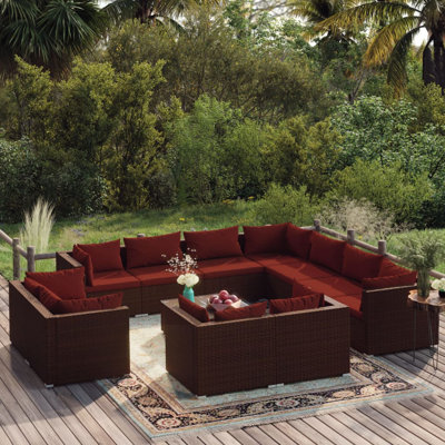 12 Piece Lounge Sofa Seating Group