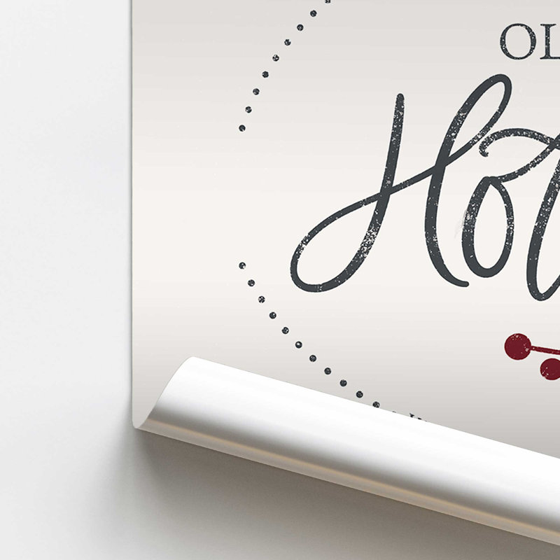 Impression de signe «Hot Cocoa», H 18 po x l 24 po x P 0,1 po, Papier