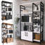 Nekko 55.39cm W Metal Shelving Unit-2109148917