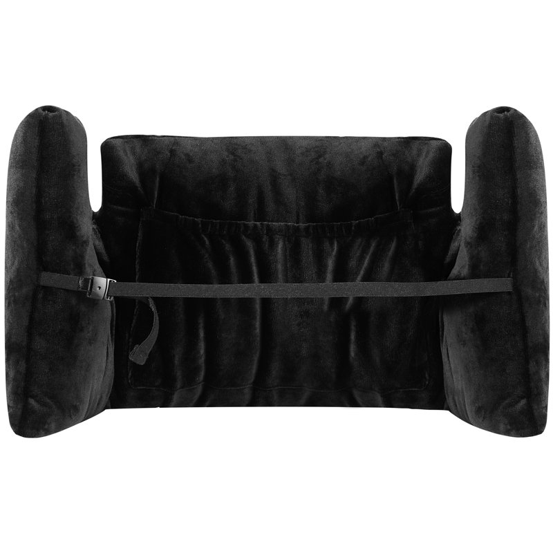 Coussin de soutien L 34 x l 13 po, Noir