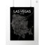 «Las Vegas City Map», reproduction d'impression sur affiche-31735240