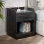 Table de chevet avec tiroir caché avec compartiment caché, station de charge et prises USB-667270747