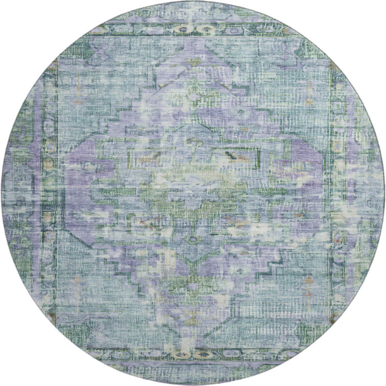 Premium Machine Washable Lubbers AMF1730 Global Rug