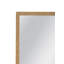Miroir de plancher Ansul - grand cadre doré avec motif texturé brique