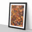 Fallen Leaves - Picture Frame Graphic Art Print-55731457-55731453
