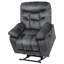 Fauteuil inclinable électrique surdimensionné EONIX surdimensionné pour les personnes âgées avec chaleur et massage, fauteuil à double moteur électrique 400 lb avec repose-pieds allongé, SLRY008063, noir-118766323-129176115