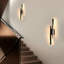 Black Aluminum LED Bar Sconce