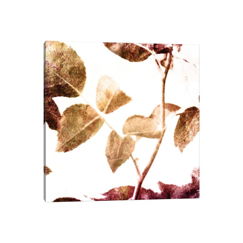 Fall Universal Leaves II by Milli Villa - Wrapped Canvas Gallery-Wrapped Canvas Giclée, 45.72 cm H x 45.72 cm W x 3.175 cm D