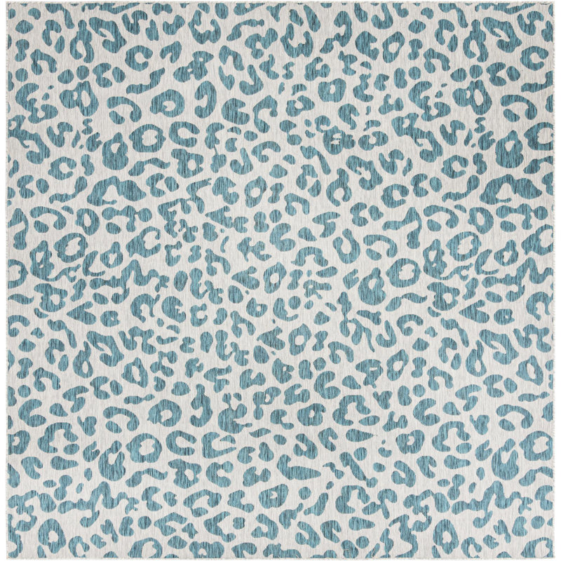 Tapis d'extérieur couleur joyeuse, Carré 10 pi 8 po